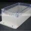 158*90*64mm ABS Waterproof Plastic Enclosures Box With Clear Lid