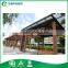 park decoration wpc waterproof durable pergola