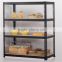 customized steel storage shelves for home use
