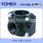 250*2 size pvc water supply pvc pipe fitting saddle clamp