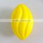 yellow rugby spiral foam ball