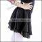 C2322 kids chiffon ballet skirt wholesale girls 2layers long chiffon skirt for ballet dance skirt