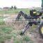 Hot Efficiency Tractor With Front End Loader and Backhoe
