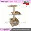 Large 110cm Height condo scratching cat tree by wholesale pet products manacturer