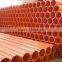 plastic solid wall tube to protect casing production line