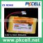 PKCELL NI-CD 3.6V 2/3AA300 mah rechargeable battery pack with wires and connector