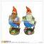 Holding Flower Pot Garden Dwarfs Statue Dwarf With A Potted Plant