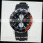 lastest silicone watch band quartz waterproof watch for men