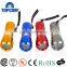 Water resistant Promotion Colorful Body 9 LED Flashlight With 9