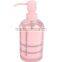 Classical plastic shampoo bottle with pump