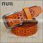 2016 hot sale style competitive price full grain leather women belt