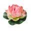 4 Inch Colorful Artificial Lotus / Water floating Lily