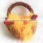Ear warmer bear plush toy earmuff, plush earmuff for adults