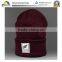 High fashion l mens wool knitted beanie hat