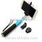 Extendable wireless Bluetooth Monopod Selfie Stick selfiestick Folding aluminum and ABS plastic Selfiestick