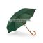 Pongee/Customized Material and wooden Umbrellas Type golf umbrella for rain promotion advertisement umbrella