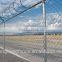 Galvanized steel grid mesh chain link fencing