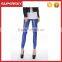 B424 Sexy Stretchy leggings Hollow Out Metallic Shiny Fish Scales Pattern Hole Leggings Women pencil pants