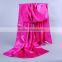 Wholesale Simple Style Pure Color Scarf Women fashion scarfs 60%Poyester 40%Silk 160*50 female scarves shawls