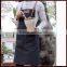 Custom made utility denim apron for wholesale