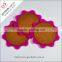 By customers like circular pattern red rose acrylic coaster