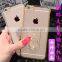 Ring Rotating Chrome Soft TPU Kickstand case for iphone 6/6S/For iphone 6s plus