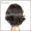 2016 hot sale 100% Brazilian natural virgin remy human hair wig for black women natural color 1B