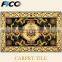 Fico PTC-86G-AM,golden polished algeria design golden polished gilding decor carpet tiles