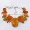Ocean Melody !! Amber 925 Sterling Silver Necklace, Silver Jewelry Exporter, Handmade Silver Jewelry