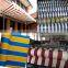 stripe waterproof softtextile curtain fabric