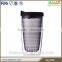 16 OZ 450ml Double Wall Plastic Tumbler mug