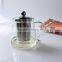 wholesale factory price borosilicate glass teapot with stainless steel infuser and lid
