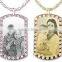 Fashion Laser Engraved Military Dog Tags on Chain