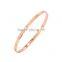 Memories Bangles with Customize Design Word 'SHE BELIEVED SHE COULD, SO SHE DID' with 4mm/7mm Width