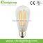 UL LED Edison bulb st45 st64 st58 5.5W vintage filament bulb edison led filament bulb dimmable e27 st64