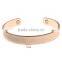 Wholesale fashion new design health jewelry cooper cuff bio magnetic bracelet bangles