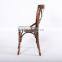 Brand New Cafe French Cross Back Dining Chair