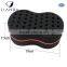 popular wave double barber hair sponge,twist hair songe,double magic twist hair sponge