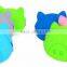 Silicone cartoon animal piggy bank
