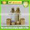 30ml 50ml 100ml makeup airless pump lotion bottle for skin cream with gold pump cap