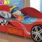 newest red baby bed kids car shape bed TC2