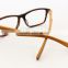 mazzucchelli acetate ideal optical frame with bamboo temple