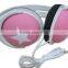 Shenzhen popular selling wholesale fashion mp3 headphone for girls