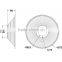 100w LED High Bay Light Aluminum reflector.