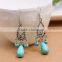 2016 new bohemian national wind retro earrings YIWU factory wholesale for OEM / ODM