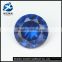 Hot products round brilliant cut blue loose artificial spinel gemstones