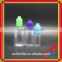 High-capacity empty bottles for oils 15ml round pet plastic dropper bottle
