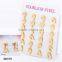 Hot sale fancy gold stainless steel shark shape stud earrings for Halloween gift