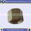 Ningbo Jiaju Hex brass nut with thread inside / bolt and nut/ hex head bolts