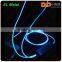2016 LED glowing headphones noise cancelling 3.5mm EL wired earphone